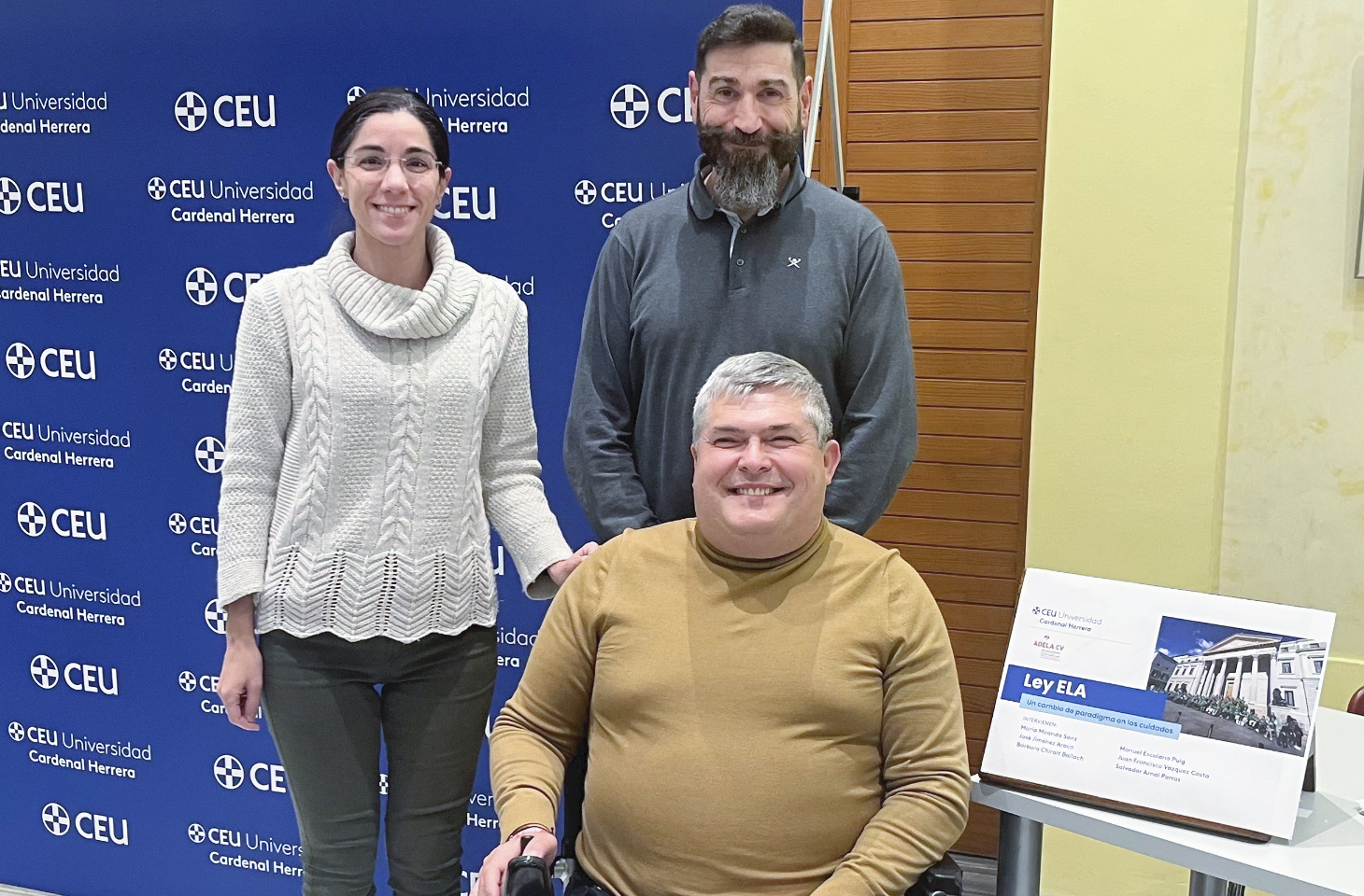 El decano del ICOFCV destaca el papel esencial de la fisioterapia en el cuidado de los pacientes con ELA