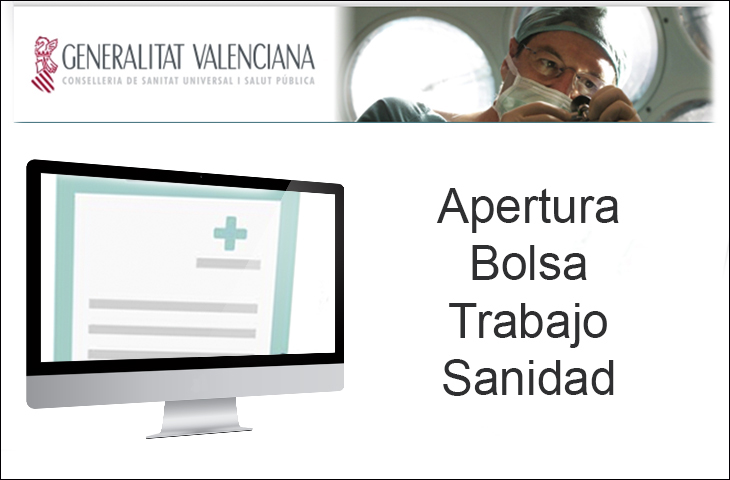 Sanidad abre hoy la bolsa de trabajo temporal para todas las categorías Sanidad abre hoy la bolsa de trabajo temporal para todas las categorías