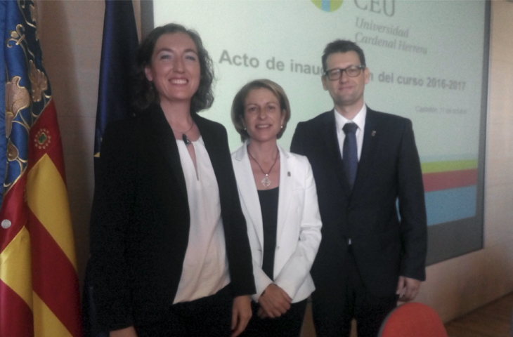 Se inaugura el curso 2016-2017 en la CEU-UCH de Castellón - Colegio Fisioterapeutas CV