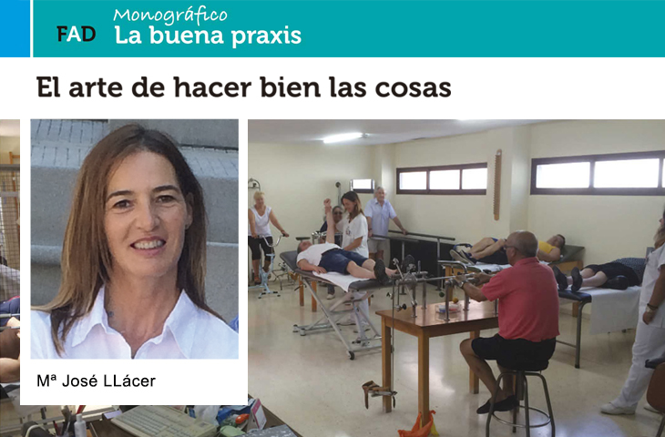  “El arte de hacer bien las cosas” (la buena praxis en la sanidad pública) Fisioterapia. ICOFCV