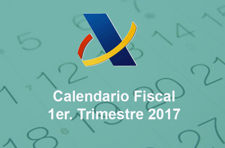 El Colegio de Fisioterapeutas de la CV informa: calendario fiscal de enero, febrero y marzo de 2017 El Colegio de Fisioterapeutas de la CV informa: calendario fiscal de enero, febrero y marzo de 2017