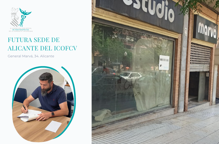 El ICOFCV adquiere la que será la futura delegación de Alicante 