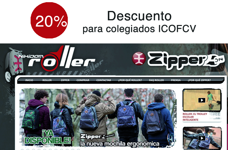 Convenio entre el Colegio de Fisioterapeutas y la firma Nikidom Convenio entre el Colegio de Fisioterapeutas y la firma Nikidom