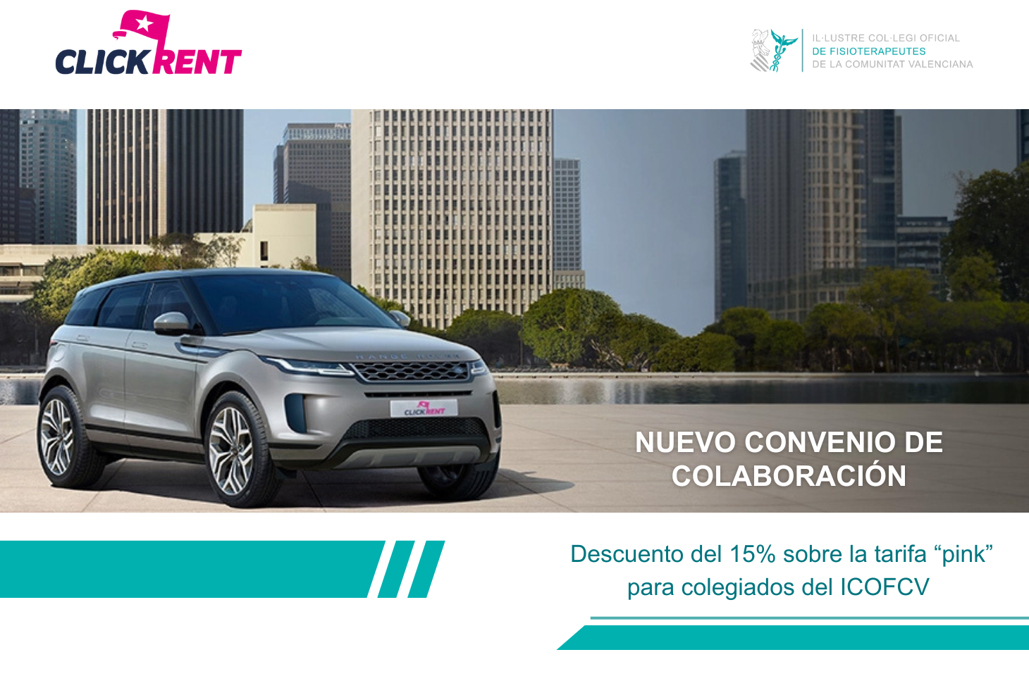 Nuevo convenio con ClickRent 