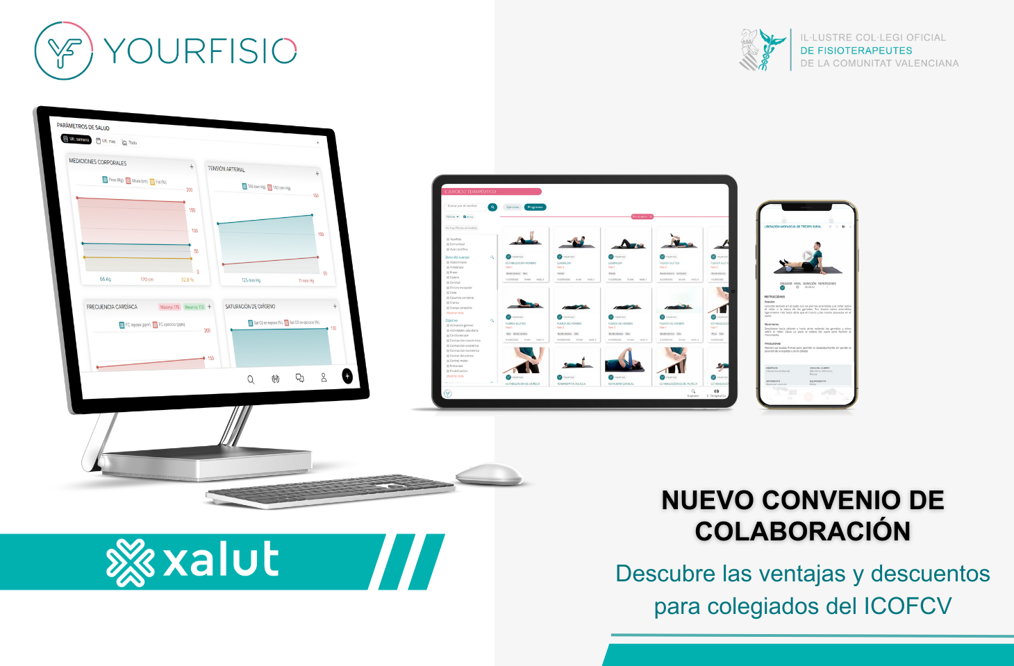 Nuevo Convenio con YourFisio e ICOFCV