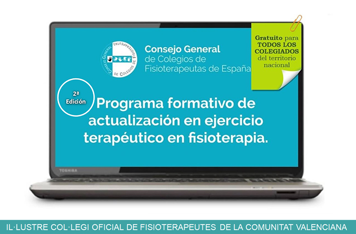 Abierta la inscripción al curso de "Actualización de Ejercicio Terapéutico en Fisioterapia"