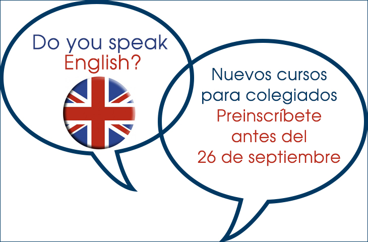 El Colegio de Fisioterapeutas de la C. Valenciana abre nuevos cursos de inglés para sus colegiados El Colegio de Fisioterapeutas de la C. Valenciana abre nuevos cursos de inglés para sus colegiados