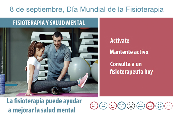 Este sábado 8 de septiembre se conmemora el Día Mundial de Fisioterapia poniendo el foco en sus beneficios para la salud mental