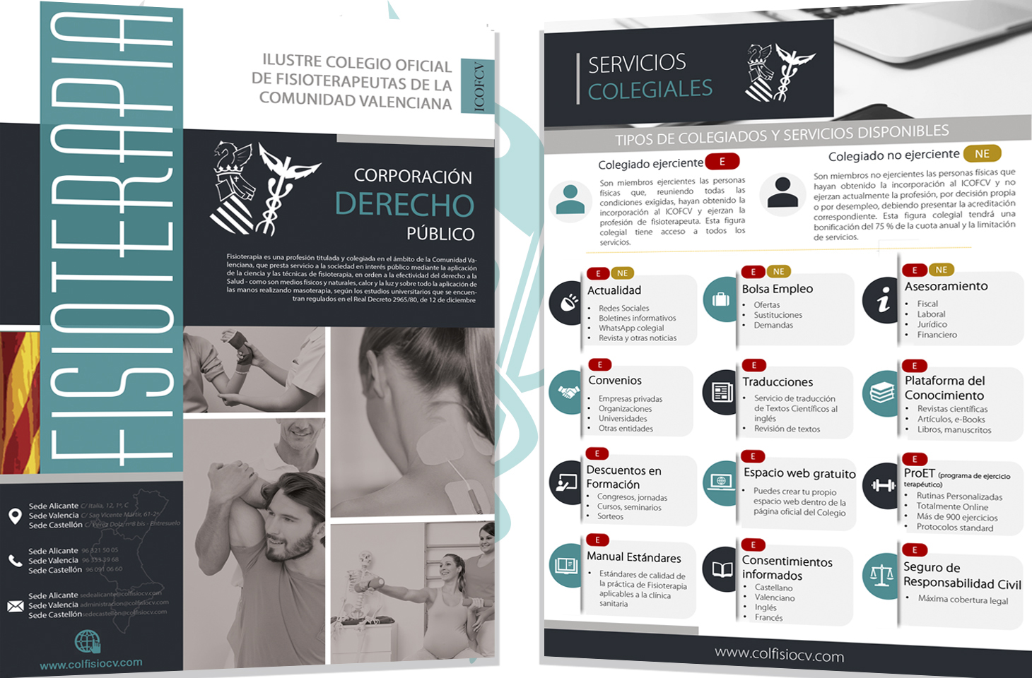 El Colegio de Fisioterapeutas redefine sus servicios para colegiados ejercientes y no ejercientes El Colegio de Fisioterapeutas redefine sus servicios para colegiados ejercientes y no ejercientes
