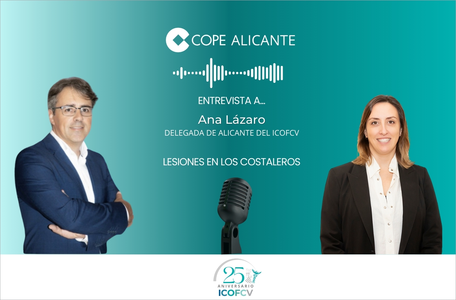 COPE Alicante entrevista al ICOFCV por Semana Santa: consejos clave para que los costaleros eviten lesiones COPE Alicante entrevista al ICOFCV por Semana Santa: consejos clave para que los costaleros eviten lesiones