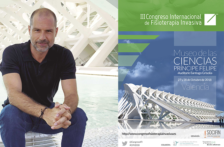 Pablo Martínez: "El CIFI 2018 es una oportunidad única para conocer las nuevas investigaciones y aplicaciones clínicas en Fisioterapia Invasiva"