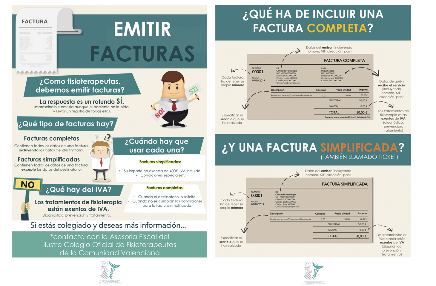 ¿Cómo fisioterapeutas debemos emitir facturas? Si eres autónomo la respuesta es sí. Te explicamos cómo ¿Cómo fisioterapeutas debemos emitir facturas? Si eres autónomo la respuesta es sí. Te explicamos cómo