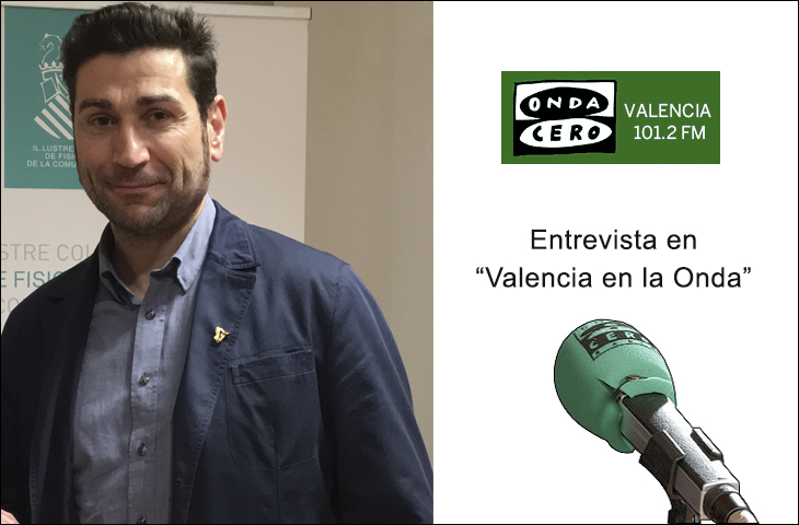 Entrevista al decano del Colegio de Fisioterapeutas en Onda Cero Valencia sobre los peligros de los masajes realizados por pseudo-profesionales en las playas Entrevista al decano del Colegio de Fisioterapeutas en Onda Cero Valencia sobre los peligros de los masajes realizados por pseudo-profesionales en las playas
