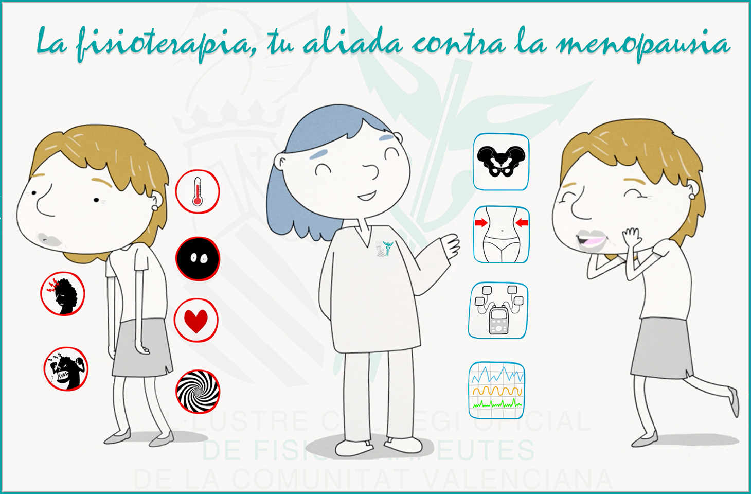 La fisioterapia reduce los síntomas de la menopausia La fisioterapia reduce los síntomas de la menopausia
