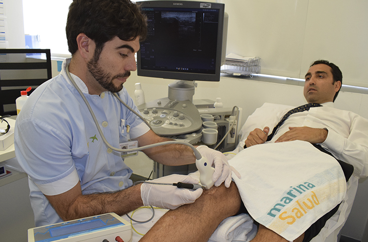 Nueva técnica para los tratamientos de tendinopatías crónicas en el área de fisioterapia en el Hospital de Dénia