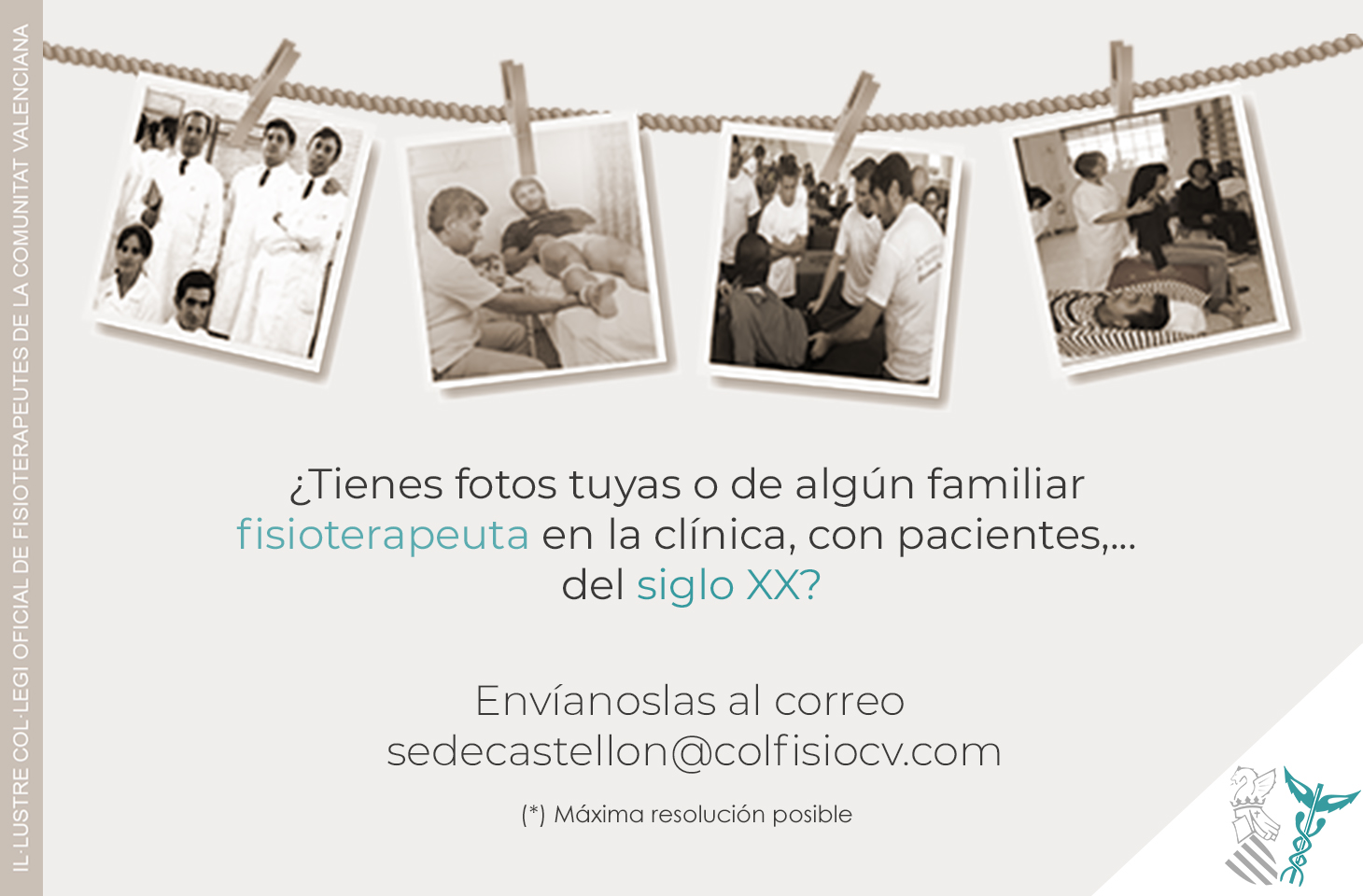 Fotos historicas colegiados y colegiadas ICOFCV fisioterapia 