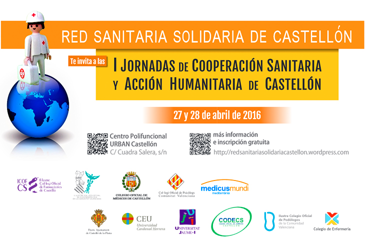 El ICOFCV colabora en las I Jornadas de Cooperación Sanitaria y Acción Humanitaria de Castellón El ICOFCV colabora en las I Jornadas de Cooperación Sanitaria y Acción Humanitaria de Castellón
