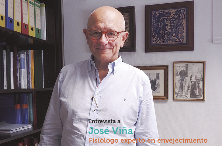 José Viña: "A través del ejercicio terapéutico y mediante la aplicación de los conocimientos que tiene no sólo en patologías específicas sino también en los síndromes propios del anciano, el fisioterapeuta puede cambiar el perfil social" 