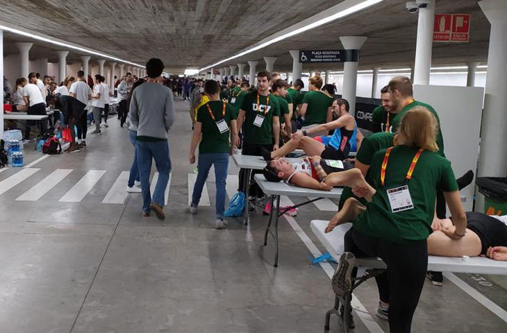 La Maratón de Valencia ha vuelto a contar con un servicio de Fisioterapia coordinado por el ICOFCV La Maratón de Valencia ha vuelto a contar con un servicio de Fisioterapia coordinado por el ICOFCV
