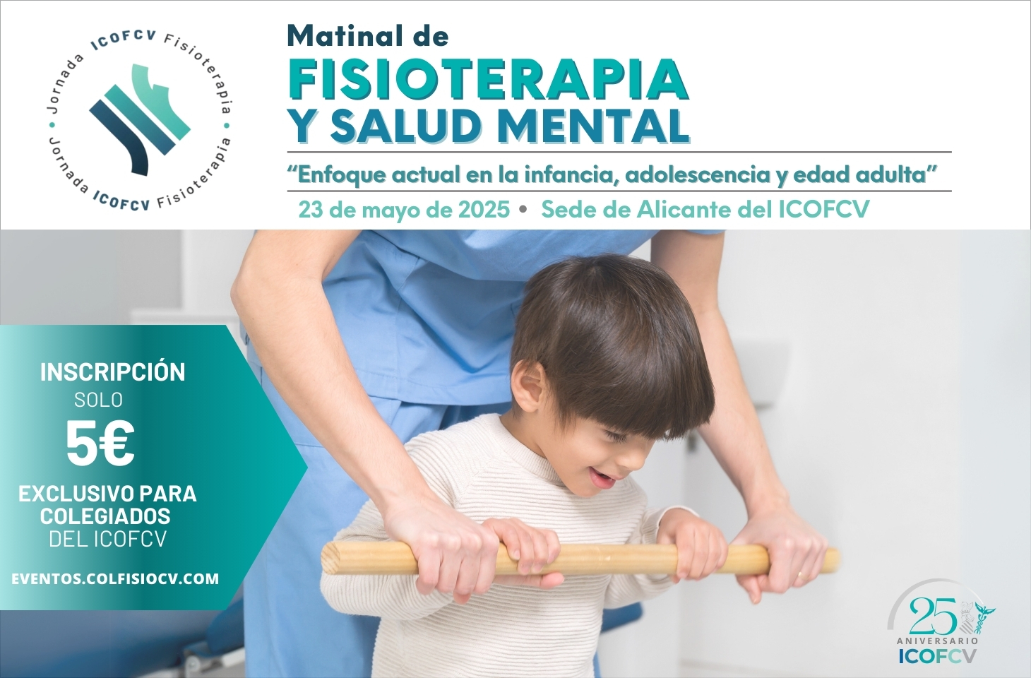 La fisioterapia ante los retos de la salud mental: no te pierdas el Matinal del ICOFCV en Alicante La fisioterapia ante los retos de la salud mental: no te pierdas el Matinal del ICOFCV en Alicante