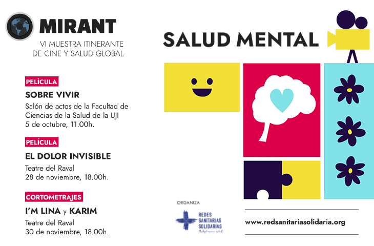 La importancia de la Salud Mental centra la VI edición de la Mostra de cine MIRANT La importancia de la Salud Mental centra la VI edición de la Mostra de cine MIRANT