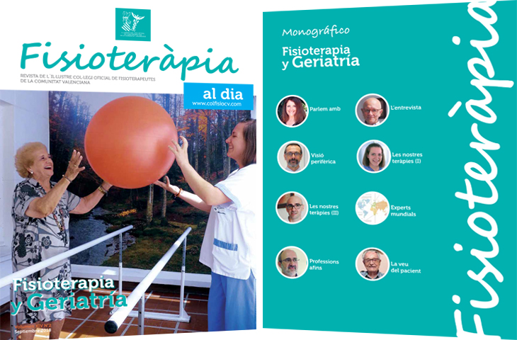 “Fisioterapia y Geriatría”, tema del monográfico del nuevo número de la revista colegial FAD “Fisioterapia y Geriatría”, tema del monográfico del nuevo número de la revista colegial FAD