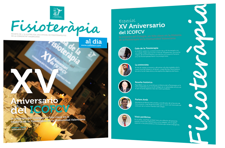 Nuevo número de la revista colegial FAD con un monográfico sobre “XV Aniversario del ICOFCV” Nuevo número de la revista colegial FAD con un monográfico sobre “XV Aniversario del ICOFCV”