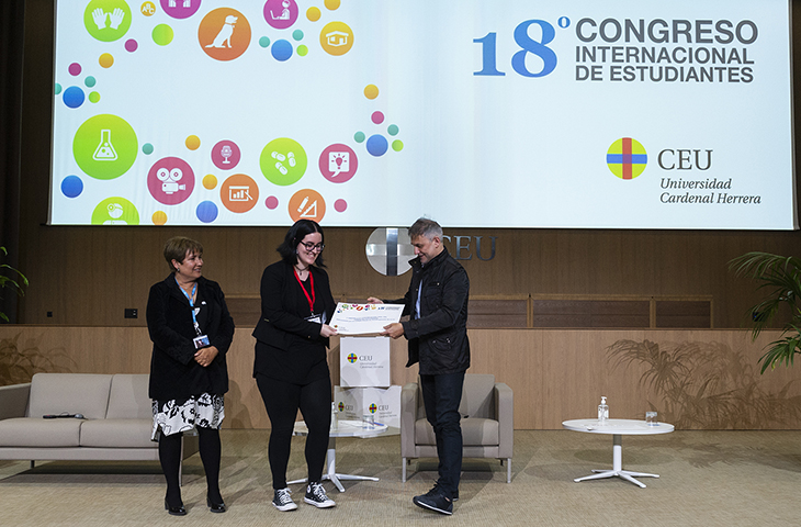 EL ICOFCV apoya la investigación a través de los premios del 18º Congreso Internacional de Estudiantes de la CEU UCH