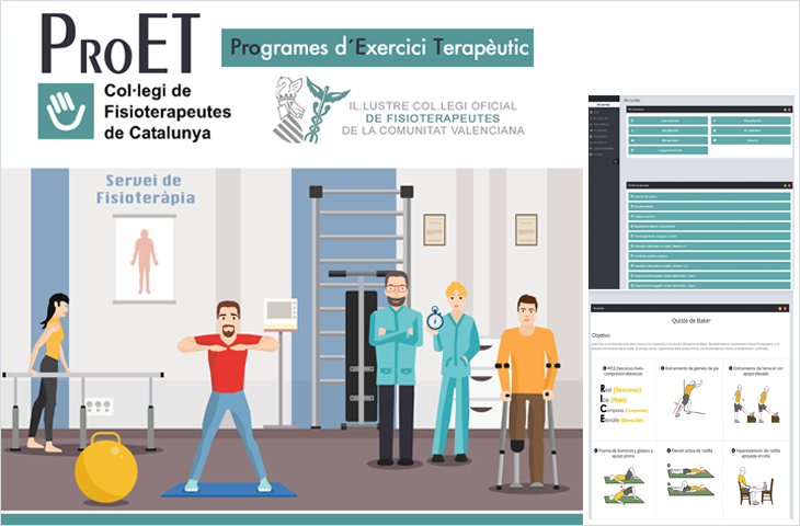 Nueva Plataforma de Ejercicio Físico Terapéutico, gratuita a través de la intranet del Colegio Nueva Plataforma de Ejercicio Físico Terapéutico, gratuita a través de la intranet del Colegio