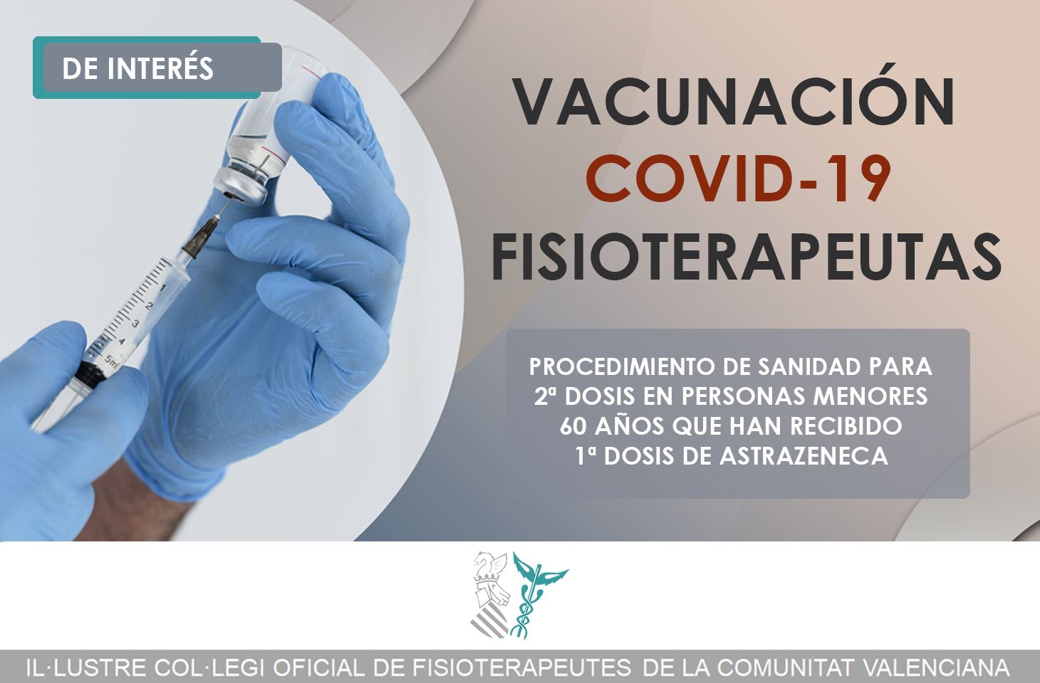 Procedimiento de Sanidad para 2ª dosis en menores 60 años que han recibido 1ª dosis de Astrazeneca Procedimiento de Sanidad para 2ª dosis en menores 60 años que han recibido 1ª dosis de Astrazeneca