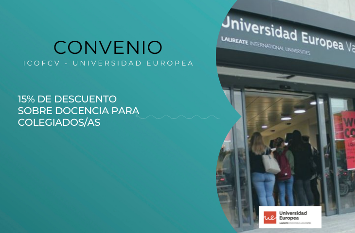 Renovado el convenio de colaboración con la Universidad Europea Renovado el convenio de colaboración con la Universidad Europea