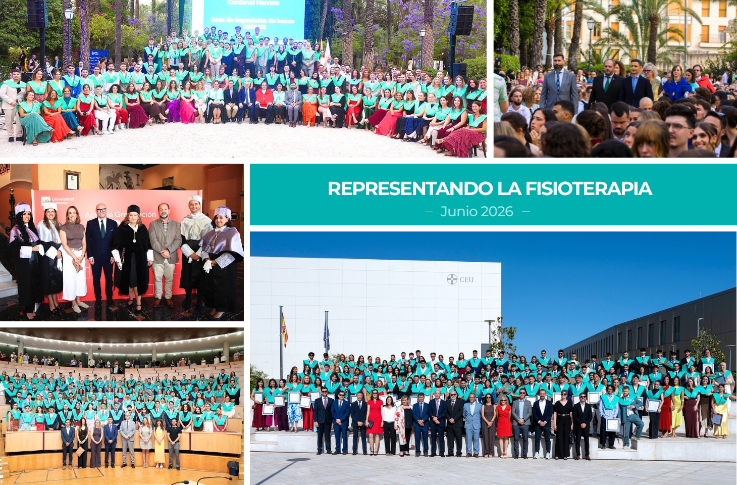 Acompañando a las nuevas generaciones de fisioterapeutas Acompañando a las nuevas generaciones de fisioterapeutas