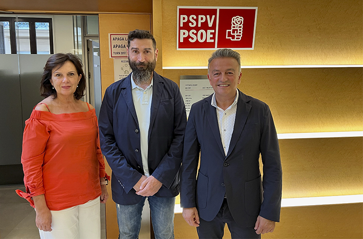 Reunión del ICOFCV con el PSOE para tratar el estado de la Fisioterapia en la sanidad de la Comunidad Valenciana Reunión del ICOFCV con el PSOE para tratar el estado de la Fisioterapia en la sanidad de la Comunidad Valenciana