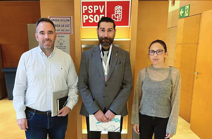 Encuentro entre el ICOFCV y el PSOE ante la necesidad de reformar la Ley del deporte 