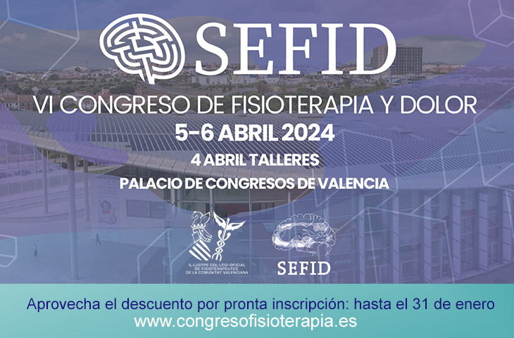 Asegura tu plaza al VI Congreso SEFID con cuota reducida. ¡Inscríbete antes del 31 de enero!