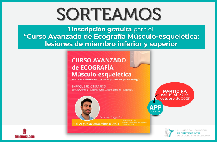 Sorteo 1 inscripcion Curso avanzado ecografia musculo-esqueletica Sorteo 1 inscripcion Curso avanzado ecografia musculo-esqueletica