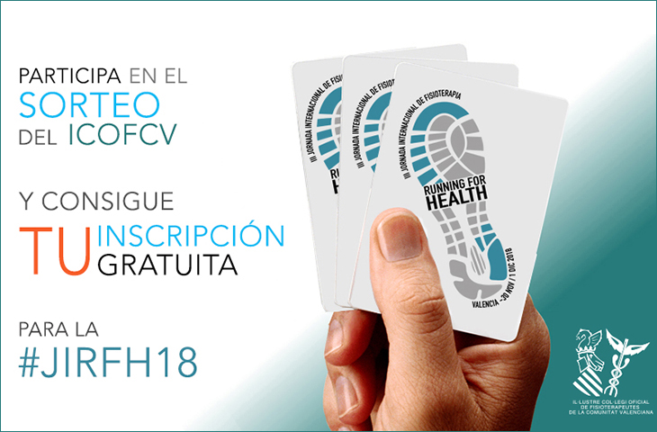 Sorteo de inscripciones para la III Jornada Internacional de Fisioterapia “Running for Health”. ¡Participa! Sorteo de inscripciones para la III Jornada Internacional de Fisioterapia “Running for Health”. ¡Participa!