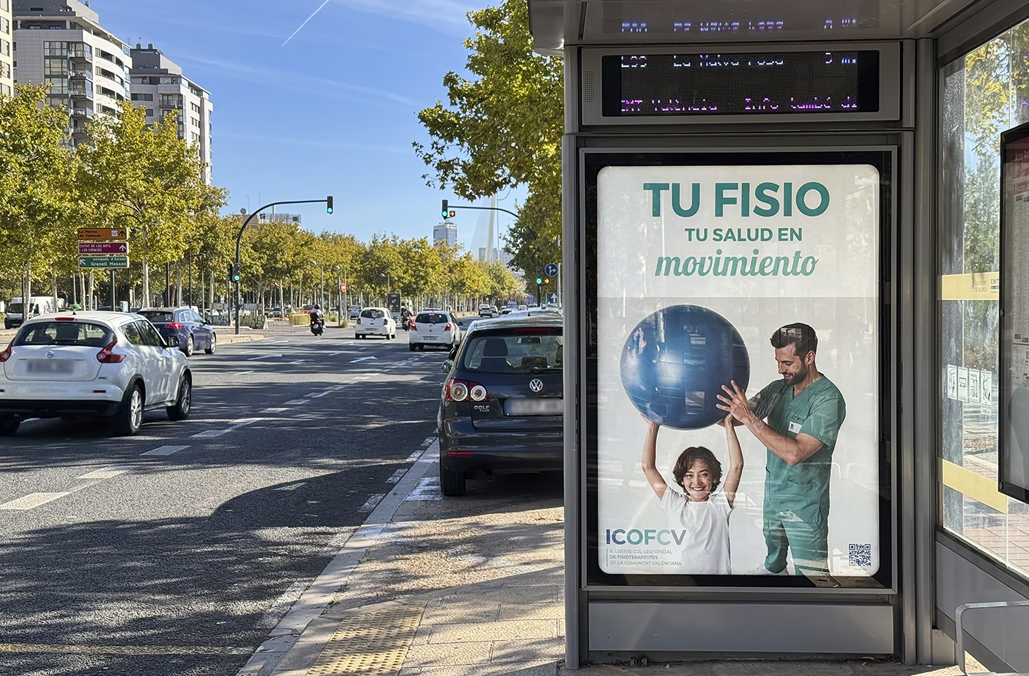 La fisioterapia sale a las calles de Valencia con la campaña «Tu fisio. Tu salud en movimiento»