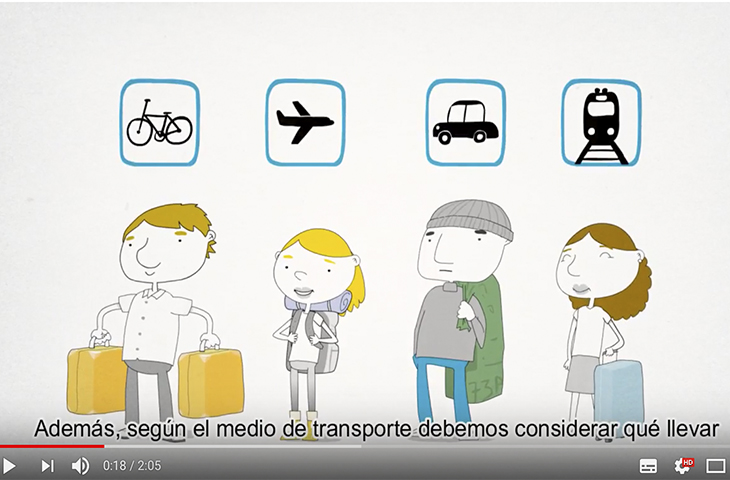 La importancia de elegir correctamente el equipaje y transportarlo de forma adecuada para evitar lesiones (vídeo-consejo abril) La importancia de elegir correctamente el equipaje y transportarlo de forma adecuada para evitar lesiones (vídeo-consejo abril)