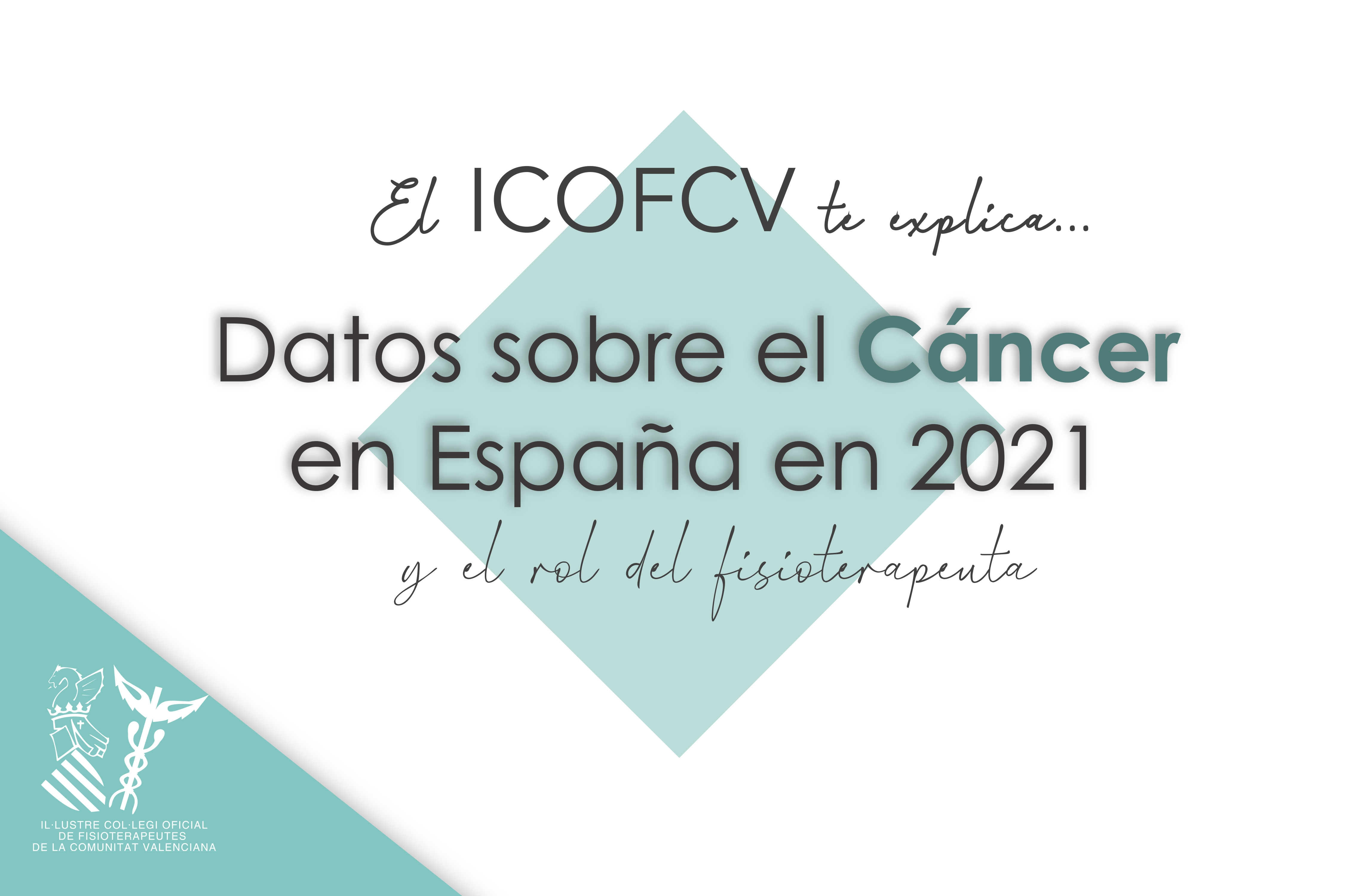 El ICOFCV te explica... datos sobre el Cáncer en España en 2021 y el rol del fisioterapeuta El ICOFCV te explica... datos sobre el Cáncer en España en 2021 y el rol del fisioterapeuta