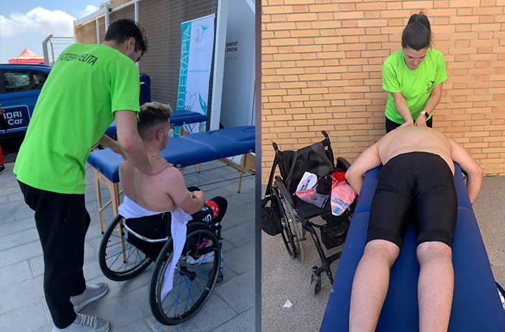 Fisioterapia en el Campeonato de España en Ruta de Ciclismo Adaptado de la mano del ICOFCV Fisioterapia en el Campeonato de España en Ruta de Ciclismo Adaptado de la mano del ICOFCV