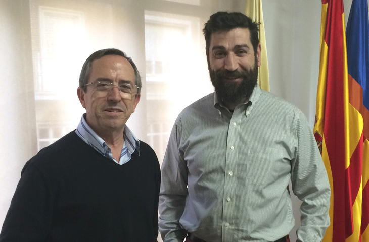 Ginés Almazán visita la sede de Valencia del ICOFCV Ginés Almazán visita la sede de Valencia del ICOFCV
