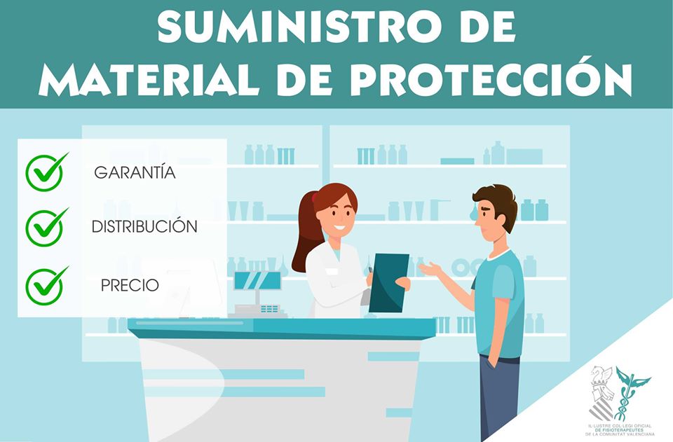 Actualizado el listado de proveedores de material de protección individual 