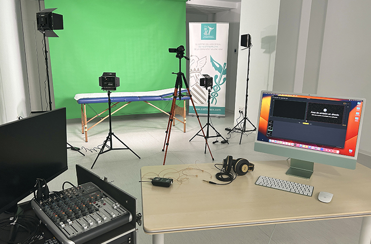 Nuevo estudio de grabación en Alicante a disposición de los colegiados Nuevo estudio de grabación en Alicante a disposición de los colegiados