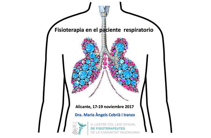 Fisioterapia respiratoria, próximo monográfico en Alicante del 17 al 19 de noviembre Fisioterapia respiratoria, próximo monográfico en Alicante del 17 al 19 de noviembre