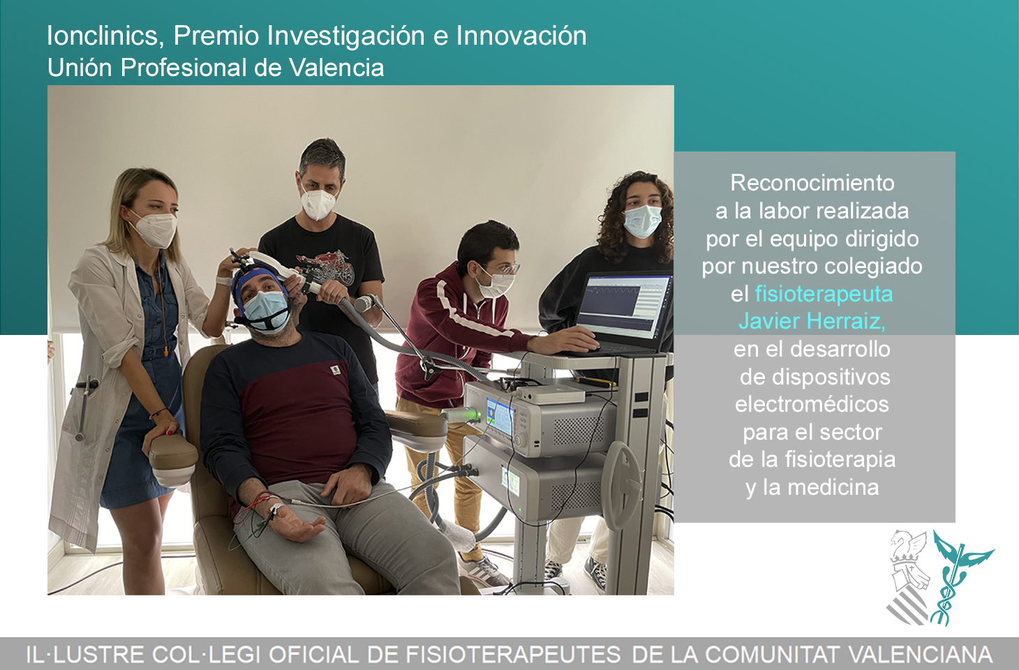Ionclinics gana el galardón Investigación e Innovación de los VI Premios a la Excelencia Ionclinics gana el galardón Investigación e Innovación de los VI Premios a la Excelencia