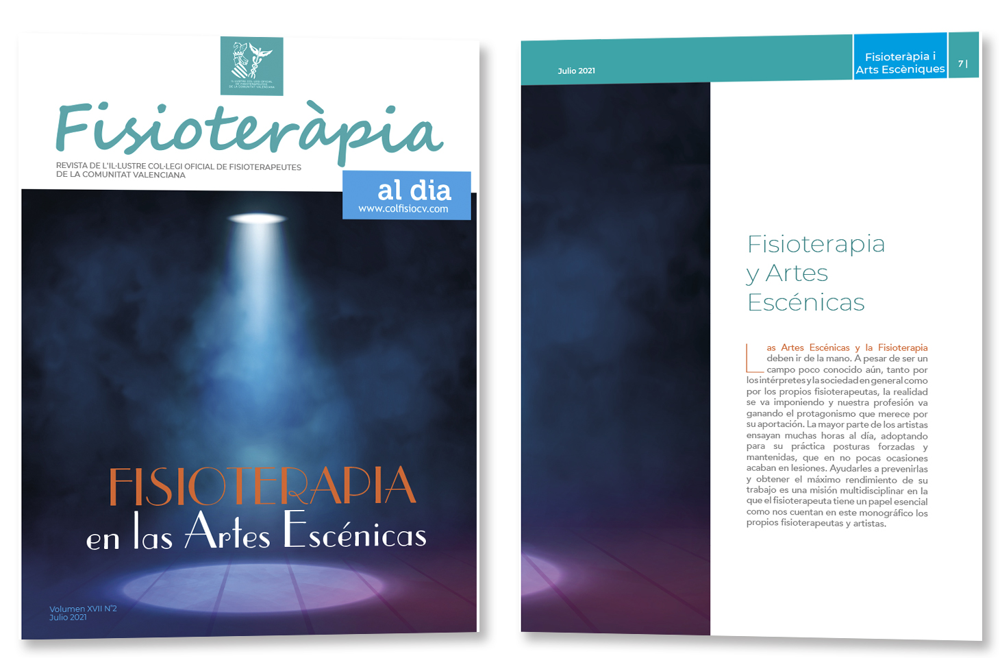 Nuevo número de nuestra revista colegial FAD con el monográfico “Fisioterapia en las Artes Escénicas” Nuevo número de nuestra revista colegial FAD con el monográfico “Fisioterapia en las Artes Escénicas”
