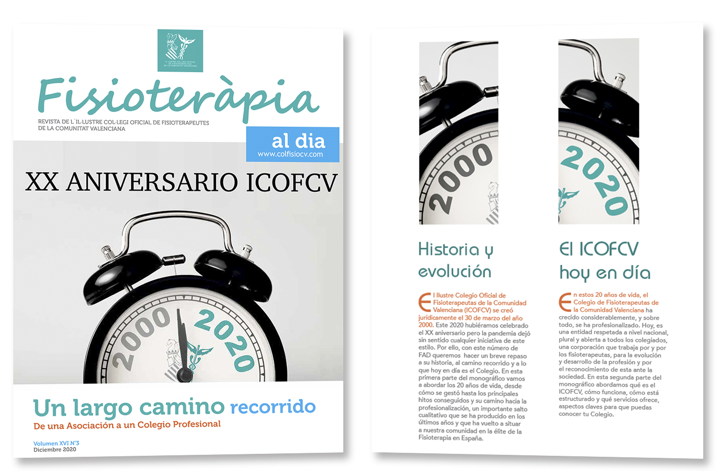 Nuevo número de nuestra revista colegial FAD con el monográfico “XX Aniversario del ICOFCV, un largo camino recorrido”