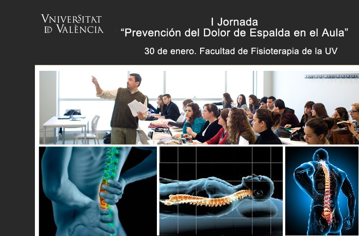 La Facultad de Fisioterapia de la UV organiza diversas actividades para que profesores y alumnos de secundaria y bachiller aprendan cómo cuidar la espalda