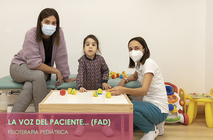 Cristina Navarro: "Quiero que la fisioterapia ayude a mi hija a ser lo más independiente que pueda" Cristina Navarro: "Quiero que la fisioterapia ayude a mi hija a ser lo más independiente que pueda"